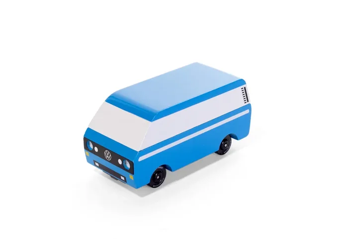 Candylab Toys Vw Blue Van Diesel