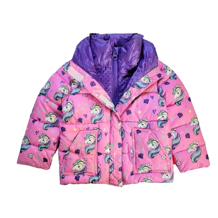 Car Seat Coat | The Road Coat Vegan – Unicorn Print