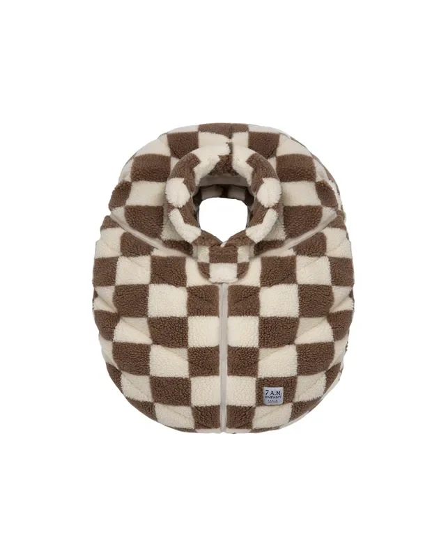 Car Seat Cocoon – Checker Berber