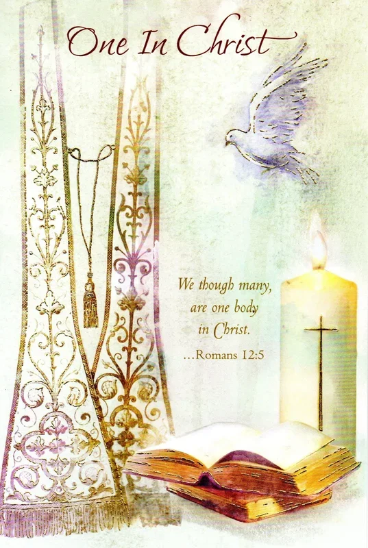 Card – One in Christ: Reception into the Catholic Church