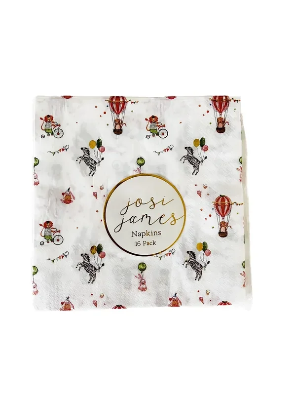 Carnival Napkins Large (set Of 16)