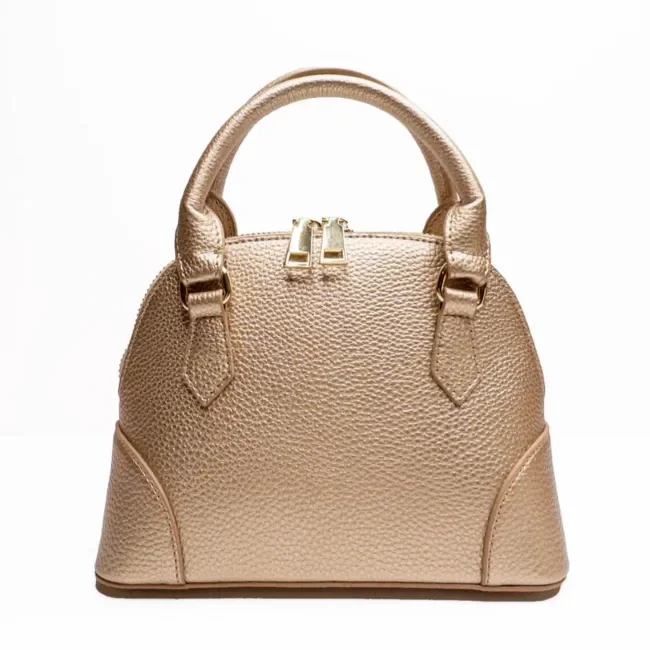 Carrying Kind Charlotte Pebbled Purse With Charm