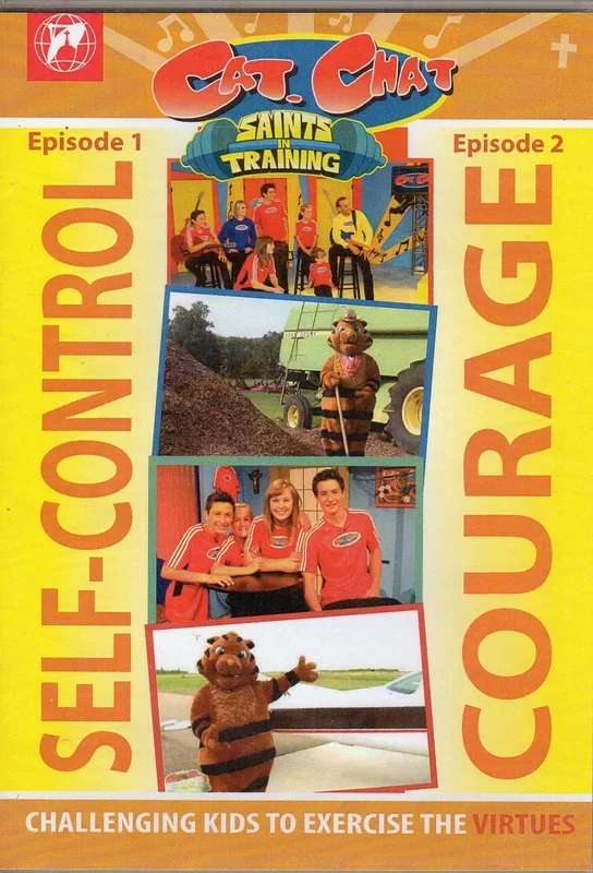 Cat Chat 1 & 2 – Self-Control & Courage Series 2 DVD
