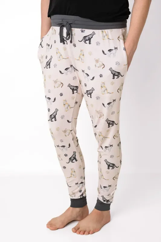 Cats & Paws | Women’s Bamboo Jogger Pajama Pants