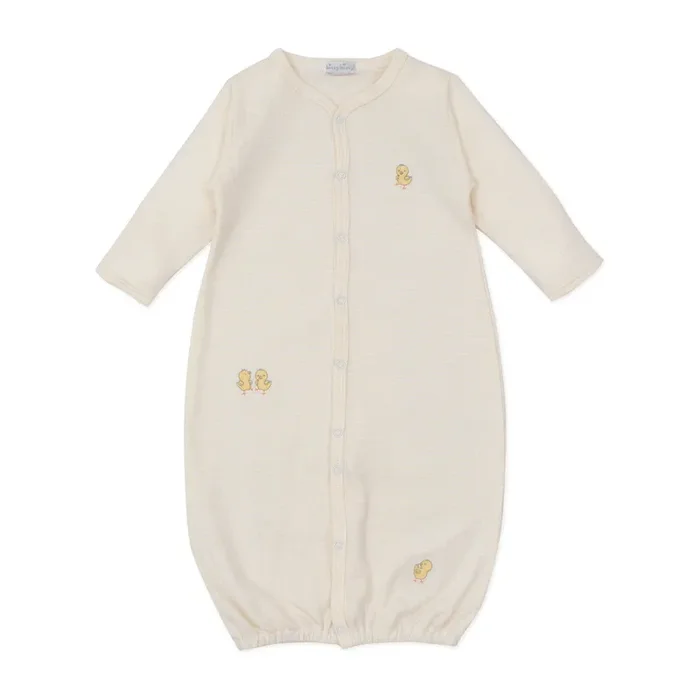 Cheery Chicks Applique Converter Gown