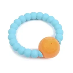 Chewbeads Rattle in Turquoise