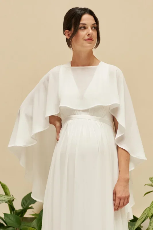 Chiffon Braut Cape