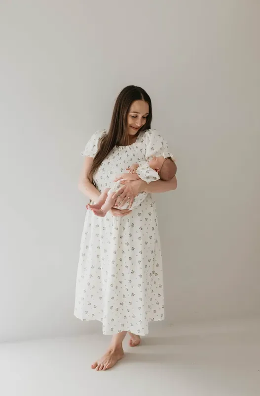 Child & Women’s Muslin Dress | Garden Days