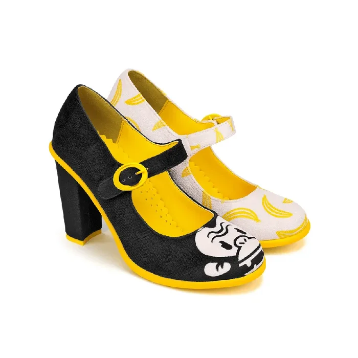Chocolaticas® High Heels Monkey Business Women’s Mary Jane Pump Shoes