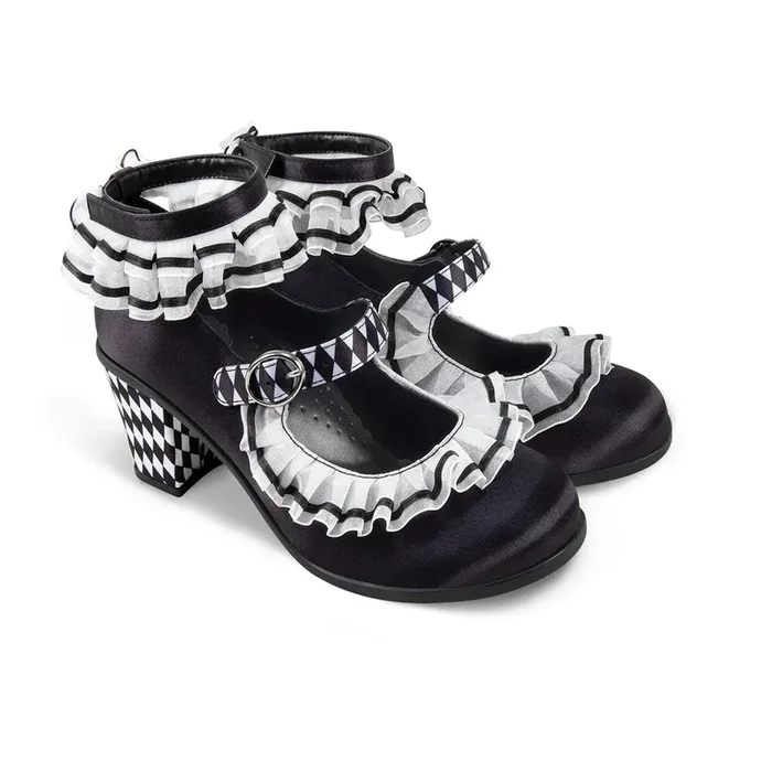 Chocolaticas® Mid Heels Arlequin Women’s Mary Jane Pump