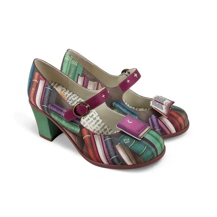 Chocolaticas® Mid Heels Tales & Soles Women’s Mary Jane Pump