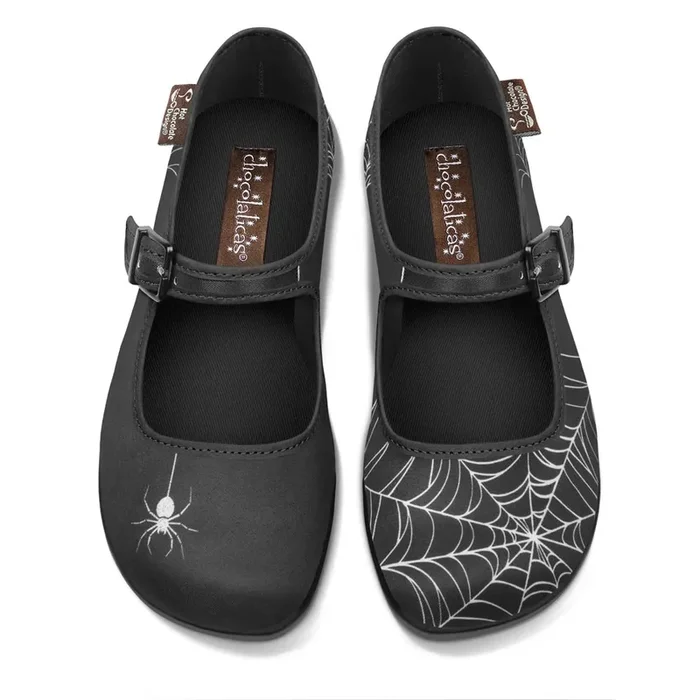 Chocolaticas® Spider Women’s Mary Jane Flat