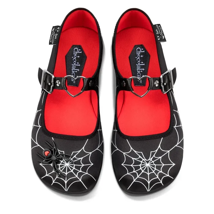 Chocolaticas® Widow Heart Women’s Mary Jane Flat