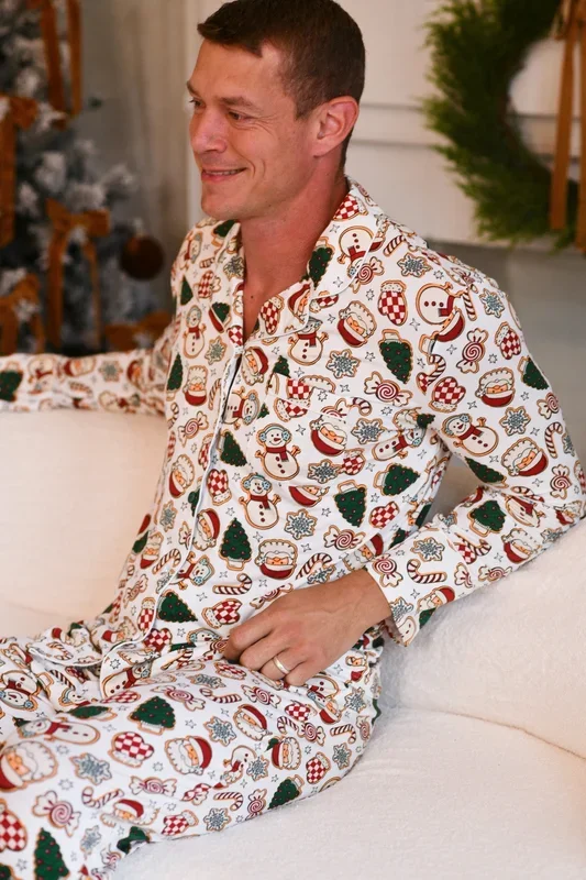 Christmas Cookie Unisex Long Sleeve/Pant Pajamas