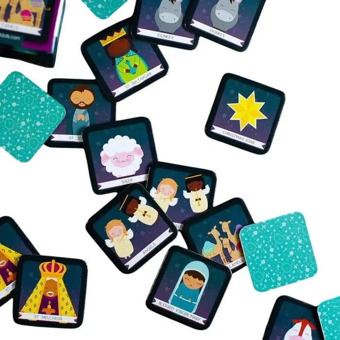 Christmas Nativity Memory Match Game