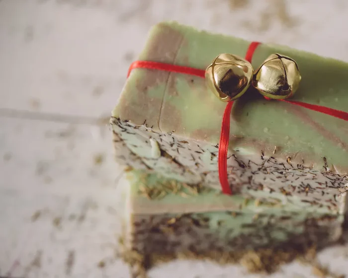 Christmas Thyme Organic Handmade Soap – All that Christmas smells like and more! | Sweet Harvest Farms