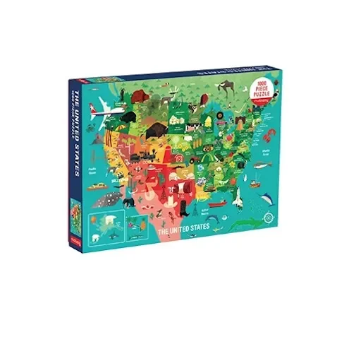 Chronicle Books United States 1000 Piece Puzzle