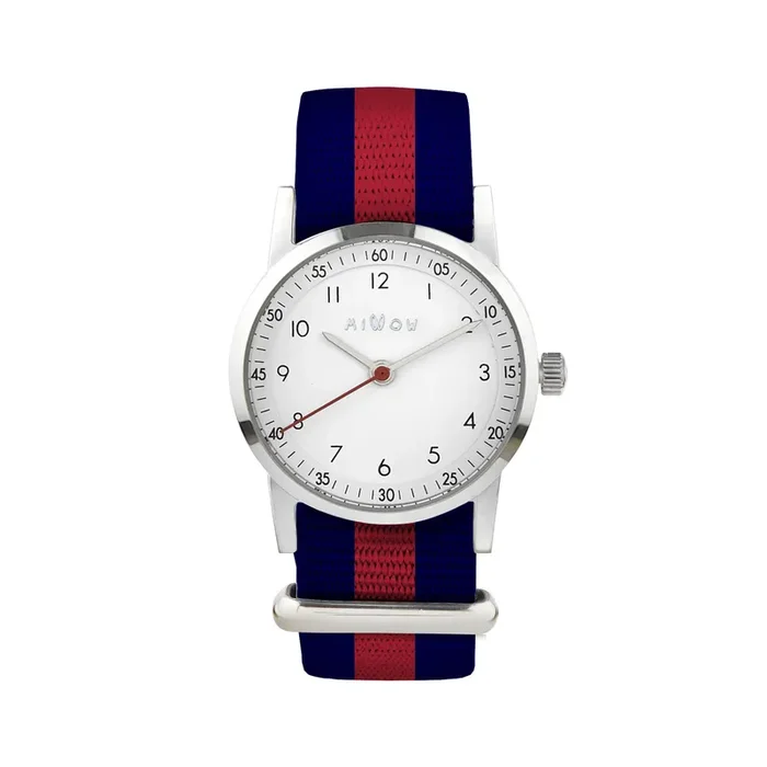 Classic Kids Watch | Red Striped