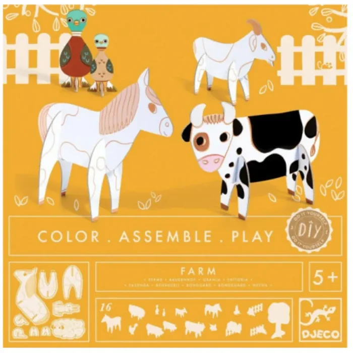 Color. Assemble. Play. – Farm