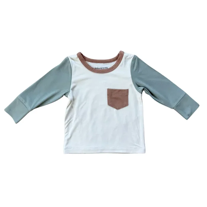 Colorblock Pocket Shirt