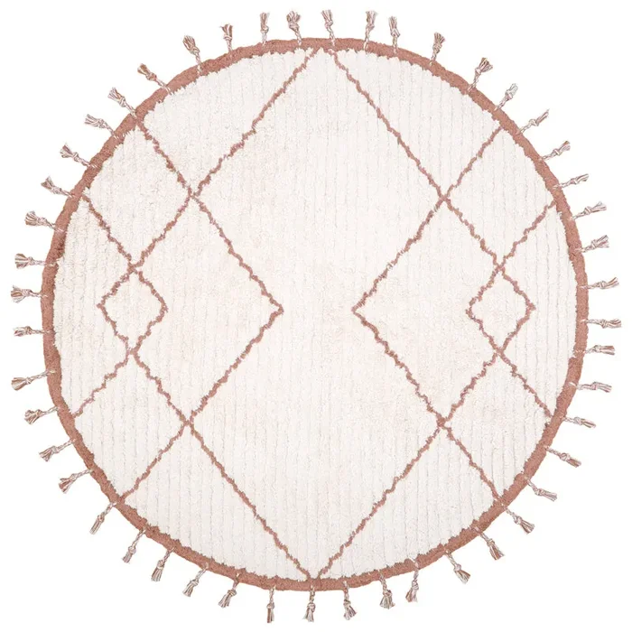 Côme Naturel Cork Round Children’s Rug
