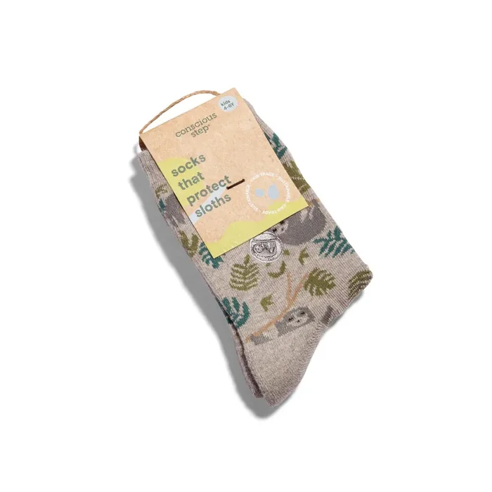 Conscious Step – Kids Socks that Protect Sloths