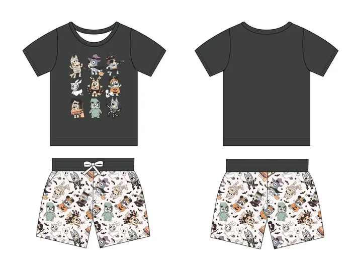 Costume Party (white Or Black) – Pocket Short Set