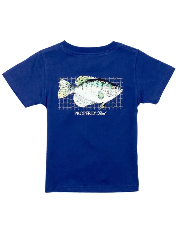 Crappie Tee | River Blue