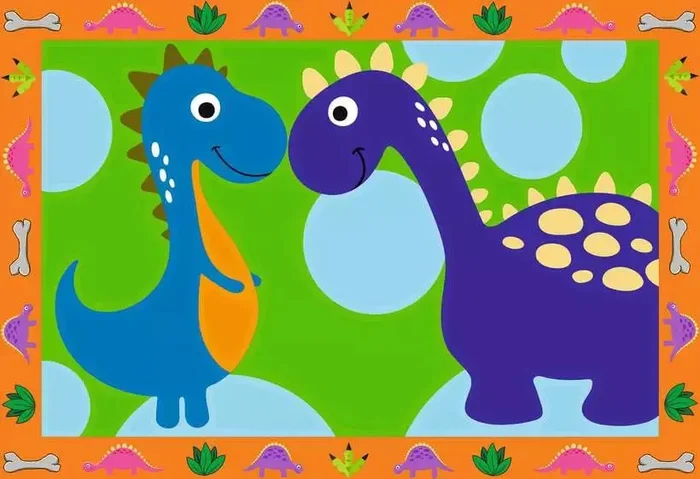 Creart Paint by Number – Land of Dinosaurs