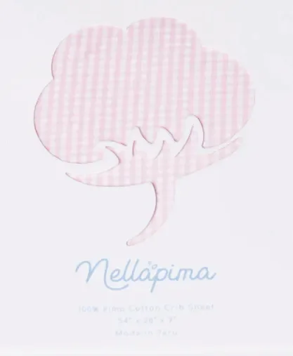 Crib Sheets | Pink Gingham