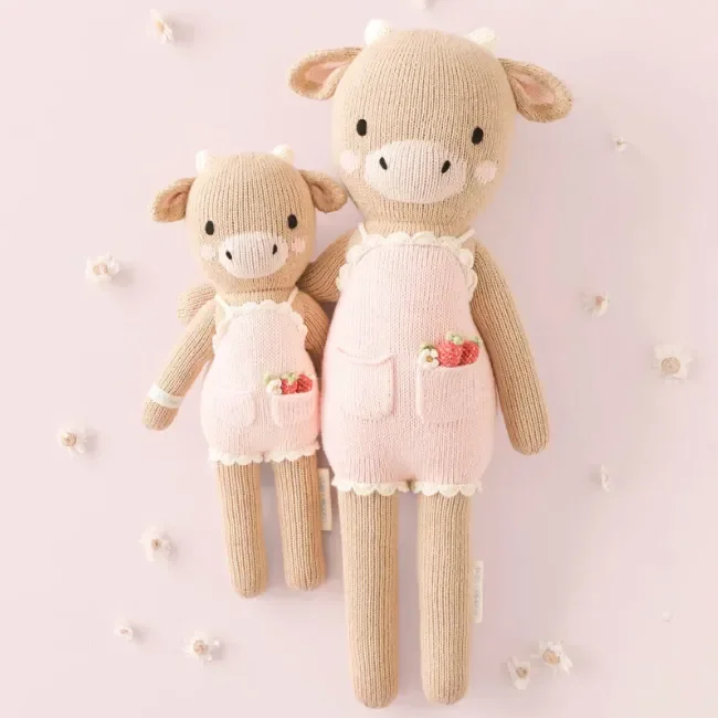 cuddle+kind Ava the Powder Pink Cow