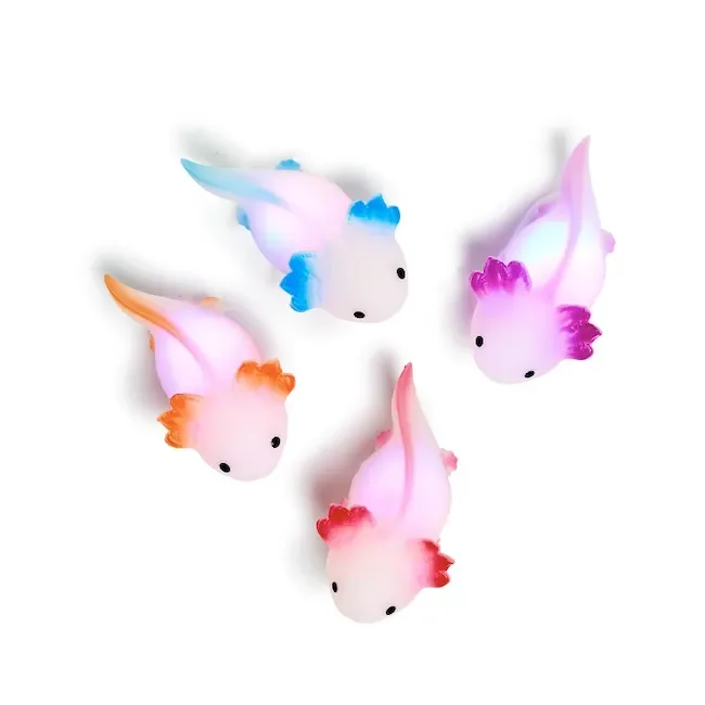 Cupcakes & Cartwheels Color Changing Light Up Axolotl