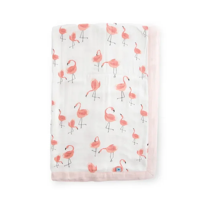 Deluxe Muslin Baby Quilt – Pink Ladies