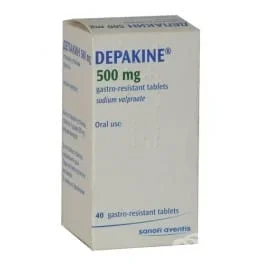 Depakine 500mg Tablets 40 Pieces