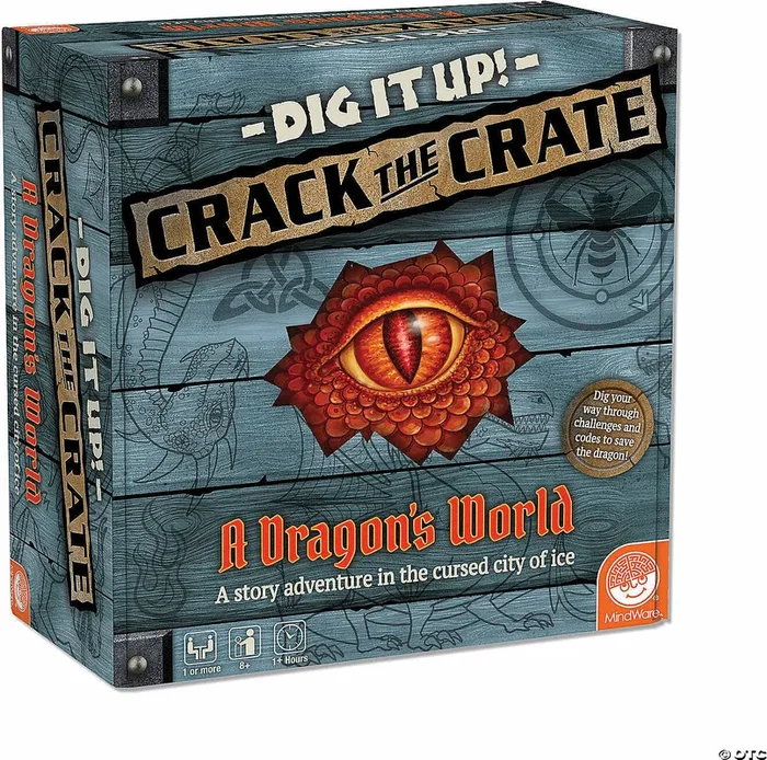 Dig It Up! Crack the Crate – A Dragons World – Story Adventure Game