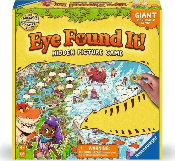 Dinosaur Island Eye Found It! Board Game Age 4+