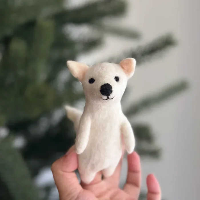 Dire Wolf Finger Puppet