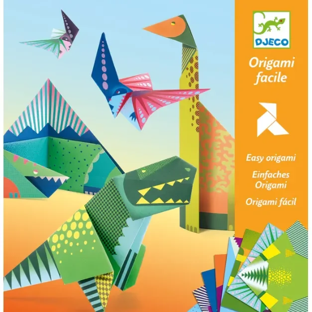 Djeco Dinosaur Origami Paper Craft Kit