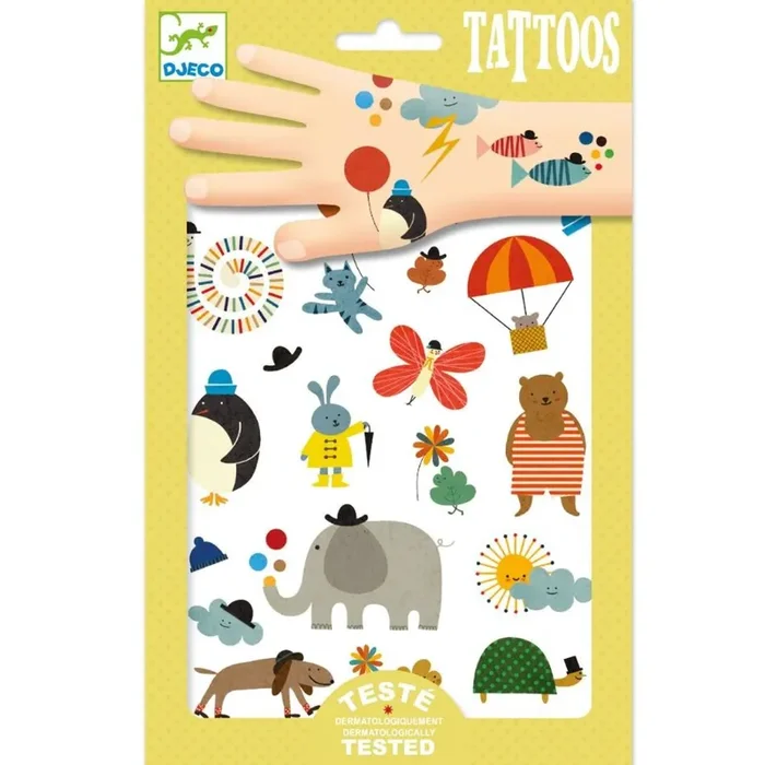 Djeco Pretty Little Things Temporary Tattoos