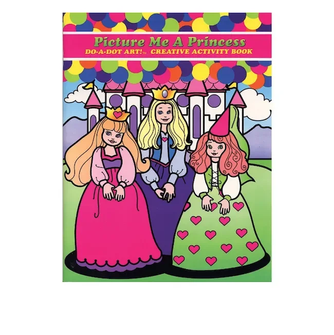 Do A Dot Art Picture Me A Princess Activity Book