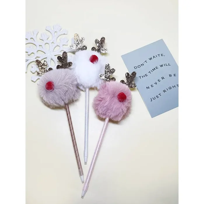DOOR BUSTER: Pom Pom Reindeer Pen