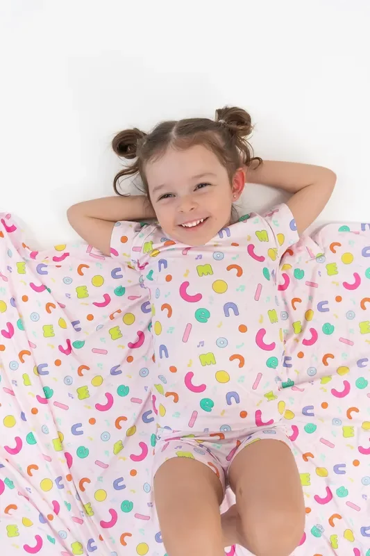 Dream Big Little Co X Cocomelon Alphabet Dream Short Set