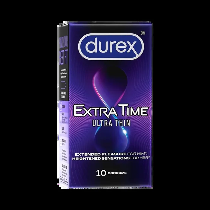 Durex Extra Time Ultra Thin – 20 Condoms