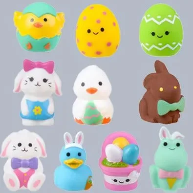 Easter Rubber Characters