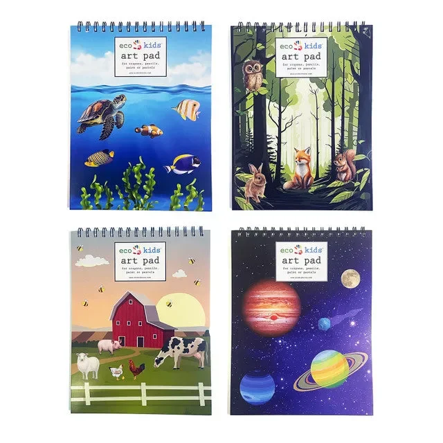 Eco-Kids Art Pad – 8.5×11 in – 50 Pages – by Elseware Unplug