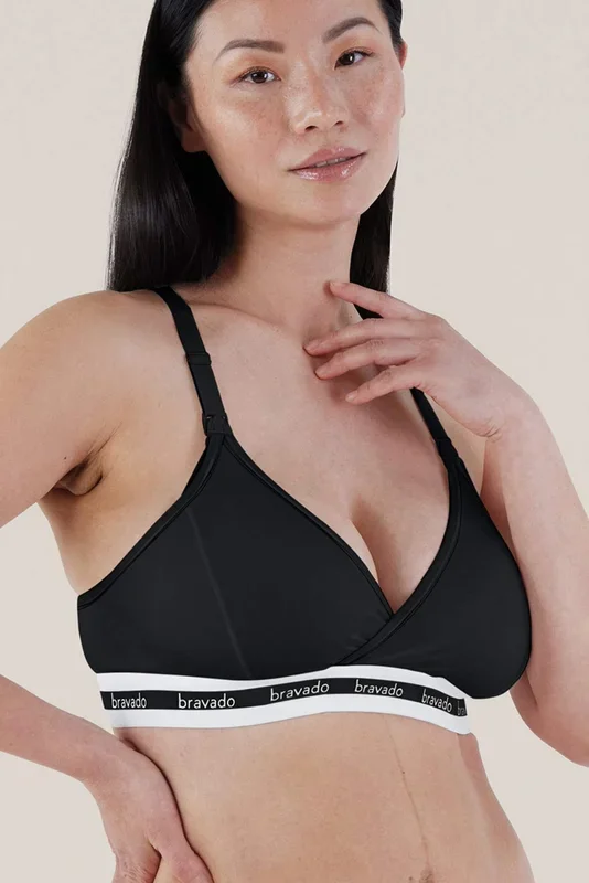 Eco Original Maternity and Nursing Bra, Black