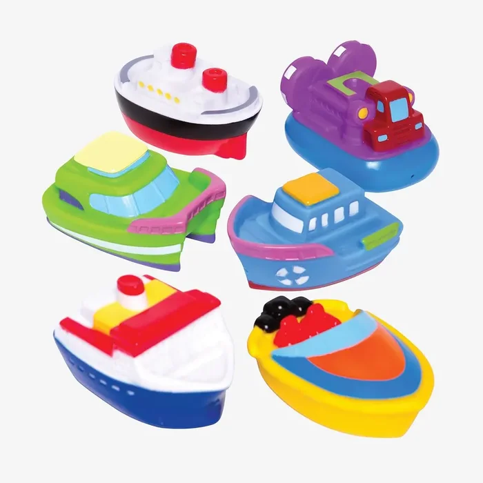 Elegant Baby Boat Party Squirtie Baby Bath Toy