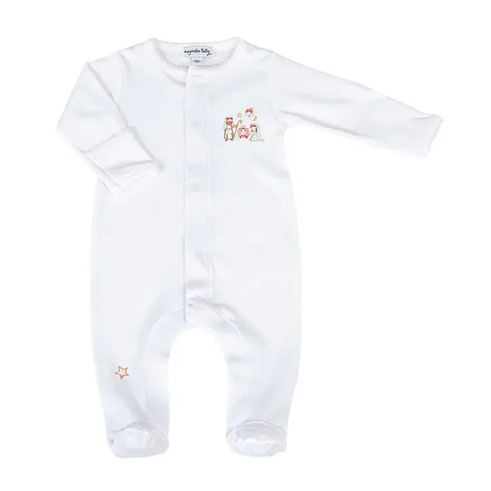 Embroidered Footie | A Child Is Born