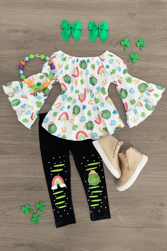 End Of The Rainbow Legging Set
