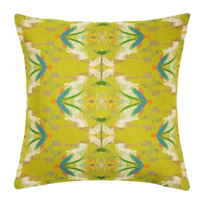 English Garden Citron Pillows By Laura Park – 14×20